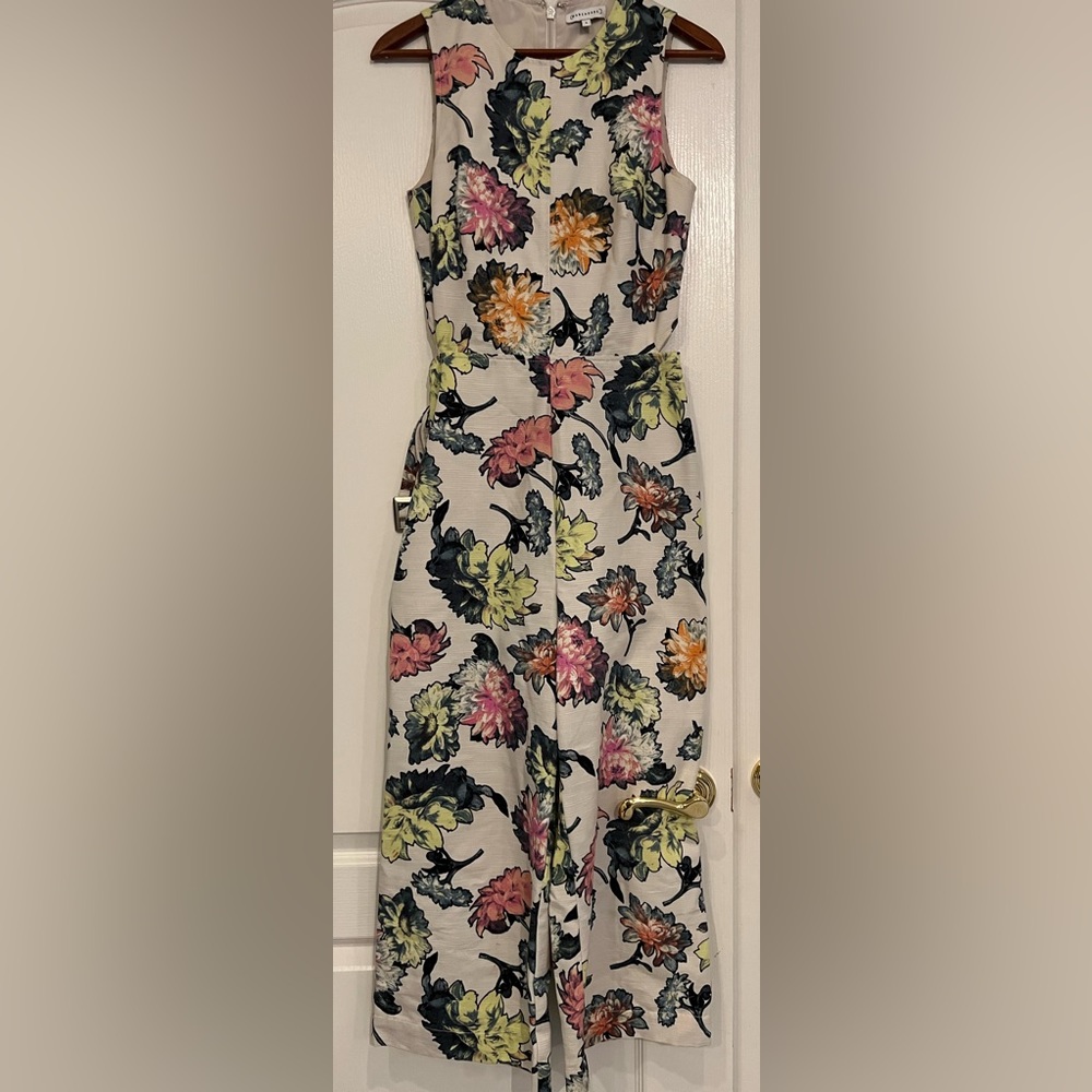 Warehouse UK floral jumpsuit